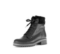 Gabor Womens Lace Up Ankle Boots Extra Width Lightweight (G), Warm Lining