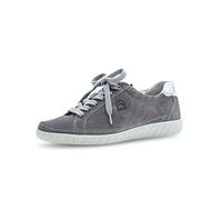 Gabor Women's low shoes, women's low trainers, loose insert, moderate extra width (G). Grey Size: 4 UK