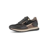 Gabor Women's Low-Top Trainers, Women's Low Shoes, Comfortable Extra Width (H), Black Whisky 67, 38 EU Weit