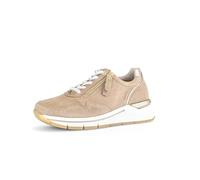 Gabor Women's Low-Top Trainers, Women's Low Shoes, Comfortable Extra Width (H), Sand Shell 30, 5 UK