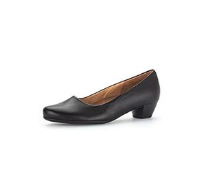 Gabor Women's Pilot Closed-Toe Pumps, Black (Black Leather), 6.5 UK