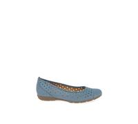 Gabor Women's 'Ruffle' Casual Shoes in Blue | Size: 5 Gabor Blue 5