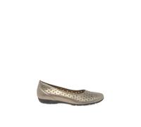 Gabor Women's 'Ruffle' Casual Shoes in Gold | Size: 9 Gabor Gold 9
