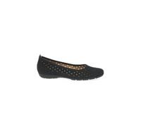 Gabor Ruffle N, Women Ballet Flats, Black (Black Nubuk Lavato), 5 UK (38 EU)