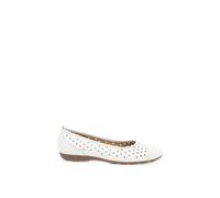 Gabor Women's 'Ruffle' Casual Shoes in White | Size: 7 Gabor White 7