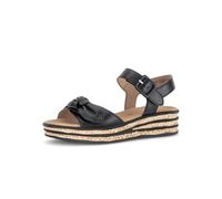 Gabor Women's sandals, women's sandals, best fitting, Black 27, 6 UK