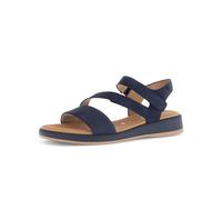 Gabor Women's Sandals, Women's Sandals, Moderate Extra Width (G), Blue 10, 6.5-7 UK
