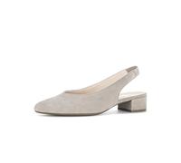 Gabor Mack Light Taupe suede Womens Slingback Shoes 61.520.12 in a Plain Suede Leather in Size 5.5
