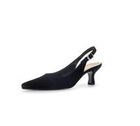 Gabor Women's Sling Pumps, Women's Heel Shoes, Black 17, 7 UK