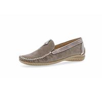 Gabor Women's Slippers, Women's Slip On,Lightweight Extra Wide (G), Fumo Argento 31, 7.5 UK