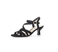 Gabor Women's Strappy Sandals, Women's Sandals, Black 17, 6 UK