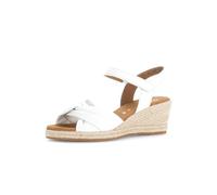 Gabor Women's Strappy Sandals, Women's Sandals, White 50, 7.5 UK