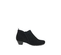 Gabor Trudy Womens Ankle Boots Black Suede Uk 4