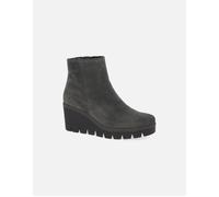 Gabor Women's Utopia Womens Wedge Heel Ankle Boots - Black - Size: 6.5
