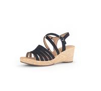 Gabor Women's Wedge Sandals, Women's Sandals, Black 17, 5 UK, 44.671