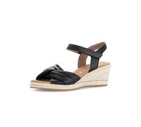 Gabor Women's Wedge Sandals, Women's Sandals, Black 57, 2.5 UK