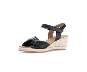 Gabor Women's Wedge Sandals, Women's Sandals, Black 57, 6 UK