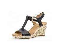 Gabor Women's Wedge Sandals, Women's Sandals (Black 57, UK Footwear Size System, Adult, Women, Numeric, Wide, 3)