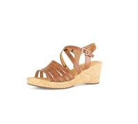 Gabor Women's Wedge Sandals, Women's Sandals, Camel 24, 4.5 UK