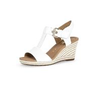Gabor Women's Wedge Sandals, Women's Sandals, White 60, 4.5 UK