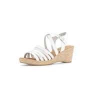 Gabor Women's Wedge Sandals, Women's Sandals, White Ice 21, 4 UK