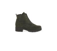 Gabor Zumba Womens Ankle Boots 5 UK Olive Suede