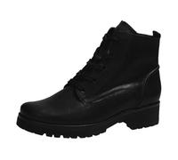 Gabor Zumba Black leather Womens Lace Up Boots 72.095.57