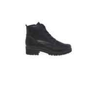 Gabor 'zumba' Lace Up Ankle Boots In Black Black