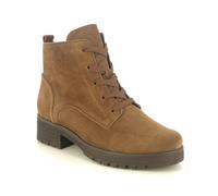 Gabor Zumba Tan Suede Womens Lace Up Boots 72.095.41