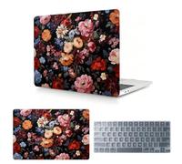 GABraden Compatible with MacBook Neo Case 13 inch 2026 Model A3404 with A18 Pro Chip Case,Sturdy Protective Laptop Hard Shell &Keyboard Cover,Laptop Hard Shell(Colorful Flowers)