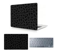 GABraden Compatible with MacBook Neo Case 13 inch 2026 Model A3404 with A18 Pro Chip Case,Sturdy Protective Laptop Hard Shell &Keyboard Cover,Laptop Hard Shell(Black Leopard Print)