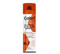 Gabri Clipper Spray 500ml 6-in-1, Disinfectant Spray, Clipper Oil, Disinfectant, Lubricates, Anti-rust Formula for Hair Clipper, Trimmer, Barber Use, Cools, Disinfects, Protect