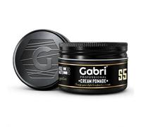 Gabri Hair Cream Pomade S5 100ml, Effective Flexible Hold Hair Styling Cream for Natural Finish, Easy Rinse, No Residue Smooth Classic Pomade for Men