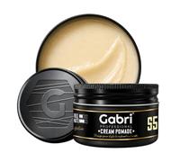 Gabri Hair Cream Pomade S5 100ml, Effective Flexible Hold, Natural Finish | Hair Styling Cream, Easy Rinse, No Residue Smooth Classic Pomade for Men