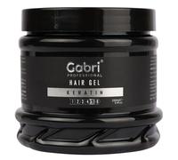 Gabri Professional Hair Gel Series 250 ml - Strong Hold Hair Styling Gels - High Gloss, Anti-Frizz Effect, Edge Control - For All Hair Types (250 g (1 Pack), Keratin)