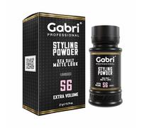 Gabri Hair Styling Powder, Texture Powder Wax, Sea Salt Matte Finish for Natural Matte Look, Extra Volume, Root Lift for Men & Women, S6, 21g