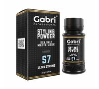 Gabri Hair Styling Powder, Texture Powder Wax, Sea Salt Matte Finish for Natural Matte Look, Ultra Strong Hold, Root Lift for Men & Women, S7, 21g