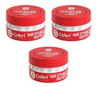 Gabri Hair Styling Wax 150ml (Pack of 3), Hair Gel Wax, Edge Control, Maximum Control, Long Lasting, Men & Women, All Hair Types (Ultra Strong Shine)
