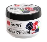 Gabri Hand & Face Care Cream 2in1 300ml | Instantly Boosts Moisture Levels, Creates a Protective Layer & Prevents Moisture Loss | Daily Moisturising for All Skin Types (Yoghurt & Blackberry)