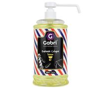 Gabri Professional Cologne Lemon, Barber Aftershave, Refreshing fragrance, Versatile use, Long-lasting, Gentle on the skin, Men's Eau de Cologne (1000 ml)