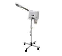 Gabri Professional Facial Steamer Hot & Cold Mist with UV Sterilisation, Adjustable Height Salon Machine with 360° Rotating Nozzle & Mobile Base, Spa & Skincare Treatment Equipment, 800W
