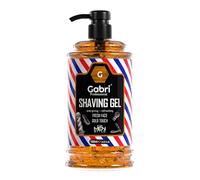 Gabri Shaving Gel 1000 ml, Moisturizing Ultra Sensitive Shaving Gel for Men, Soothes, Protects, Comfortable Skin, Professional Barbers, Traditional Shaving Enthusiasts, Luxury Shave (Gold Touch)