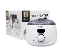 Gabri Waxing Kit Wax Heater Warmer with Temperature Control, Single or Double Wax Pot for Hair Removal, Digital Wax Machine for Women and Men, Ideal for Home, Barber, Salon Use (Digital Single White)
