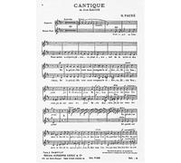 Gabriel Fauré: Cantique De Jean Racine Op.11 (SA Chorus Part). Sheet Music for 2-Part Choir