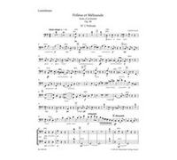 Gabriel Fauré-Pelléas et Mélisande op. 80-Orchestra-Part