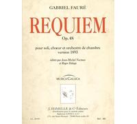 Gabriel Fauré: Requiem Op. 48 - Version 1893: Baritone Voice: Study Score