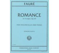 Gabriel Fauré: Romance in A Major Op. 69 (Cello & Piano), International Music Company IMC3499