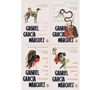 Gabriel Garcia Marquez Collection 4 Books Set (One Hundred Years of Solitude, Chronicle of a Death Foretold, Love in the Time of Cholera & of Love and Other Demons)