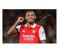 Gabriel Jesus - Arsenal Autograph Signed A4 Photo Print 1