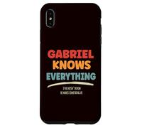 Gabriel Knows Everything Case for iPhone XS Max